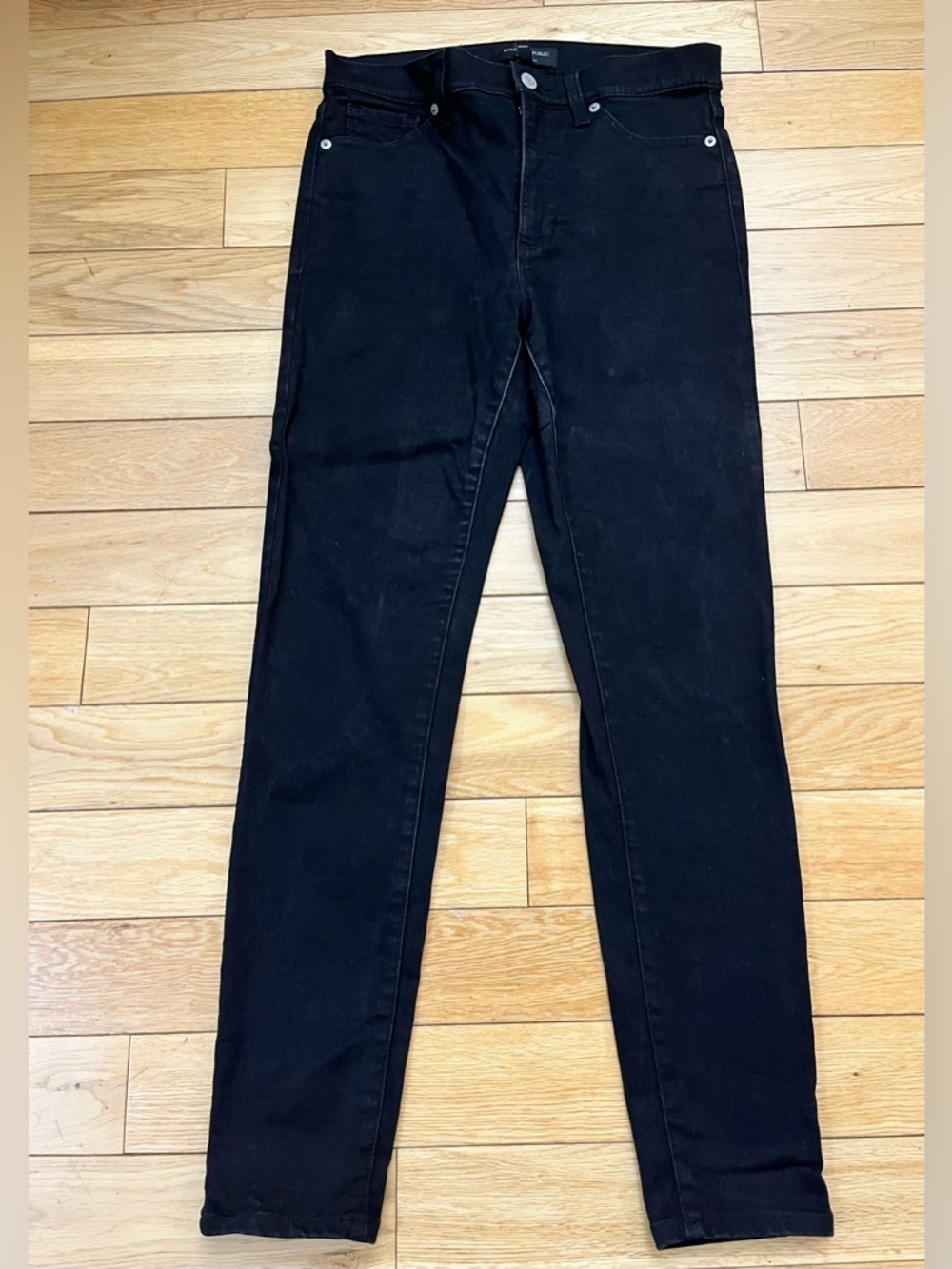 Banana Republic Black Skinny Jeans – Size 2 – High Rise Stretch Denim